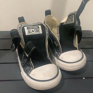 Converse All Star size 9 kids blk